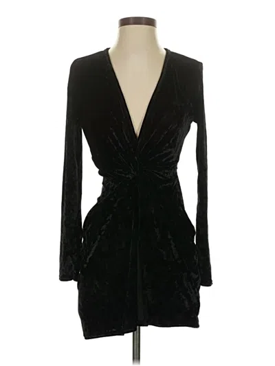 Pre-owned Missguided Cocktail Dress In Black