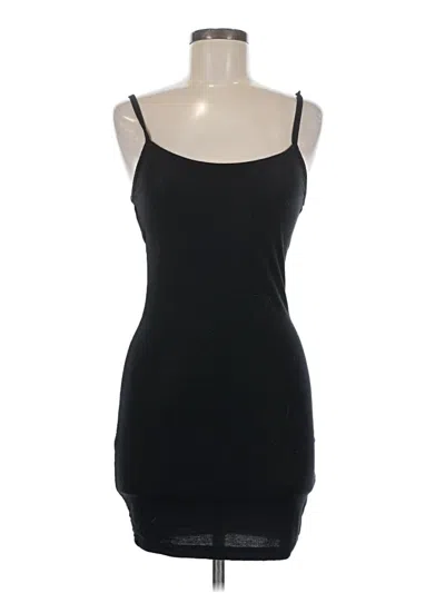 Pre-owned Missguided Cocktail Dress In Black