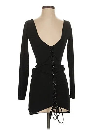 Pre-owned Missguided Cocktail Dress In Black