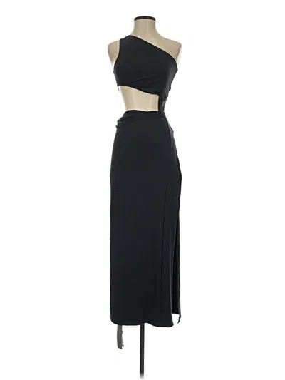 Pre-owned Missguided Cocktail Dress In Black