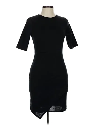 Pre-owned Missguided Cocktail Dress In Black
