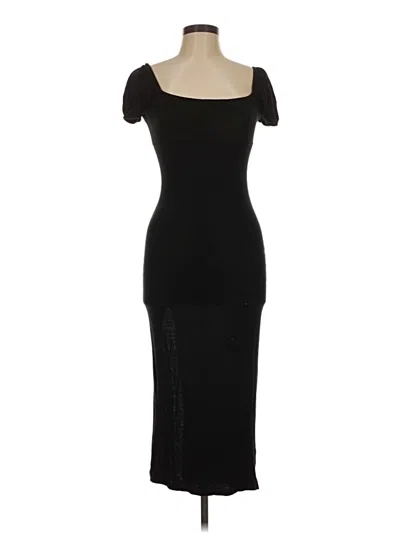 Pre-owned Missguided Cocktail Dress In Black