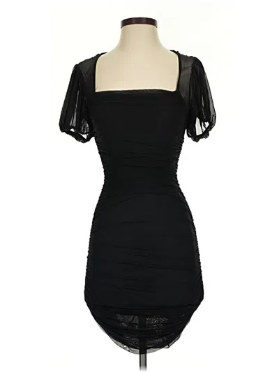 Pre-owned Missguided Cocktail Dress In Black