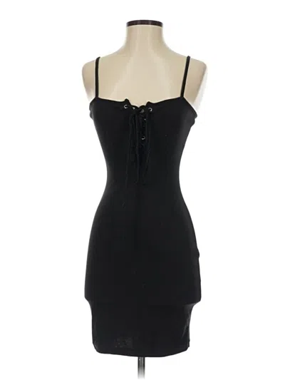 Pre-owned Missguided Cocktail Dress In Black