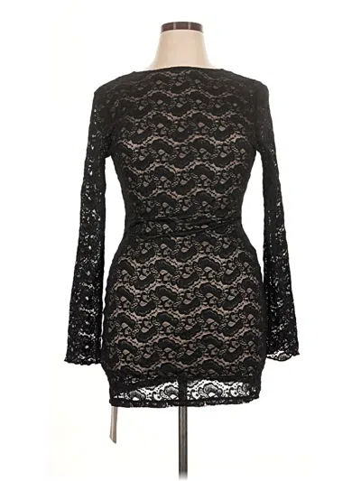 Missguided Cocktail Dress In Black