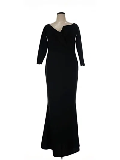 Pre-owned Missguided Cocktail Dress In Black