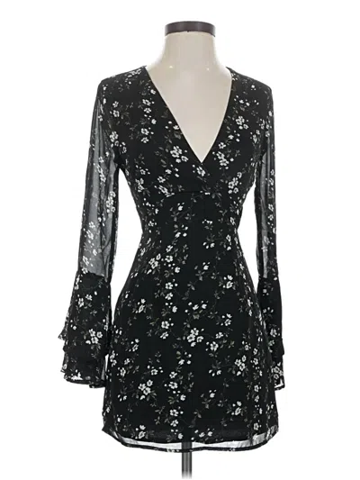 Pre-owned Missguided Cocktail Dress In Black