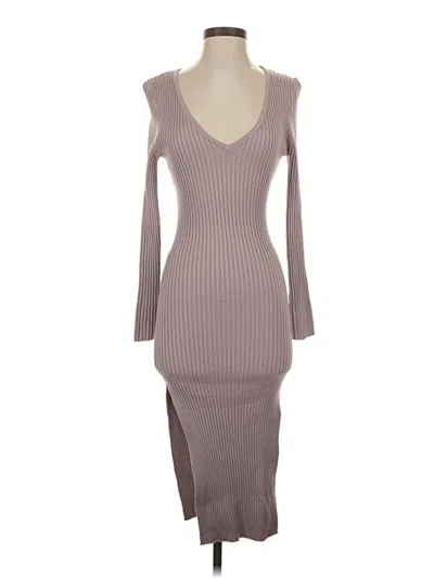 Pre-owned Missguided Cocktail Dress In Gray