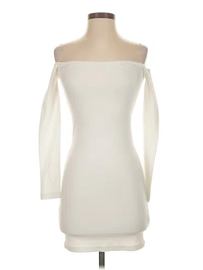 Missguided Cocktail Dress In Ivory