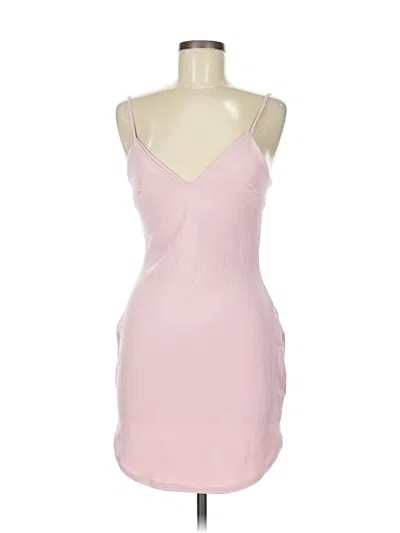 Pre-owned Missguided Cocktail Dress In Pink
