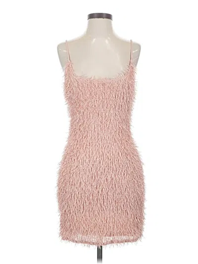 Pre-owned Missguided Cocktail Dress In Pink