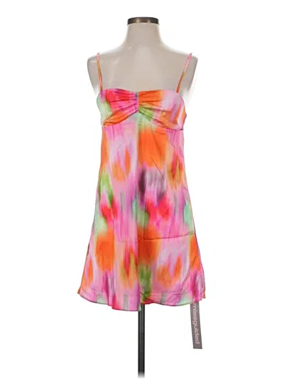 Pre-owned Missguided Cocktail Dress In Pink