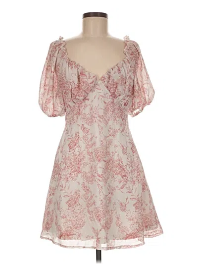Pre-owned Missguided Cocktail Dress In Pink