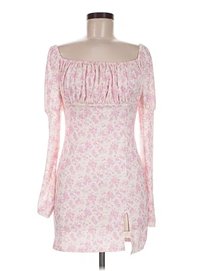 Pre-owned Missguided Cocktail Dress In Pink