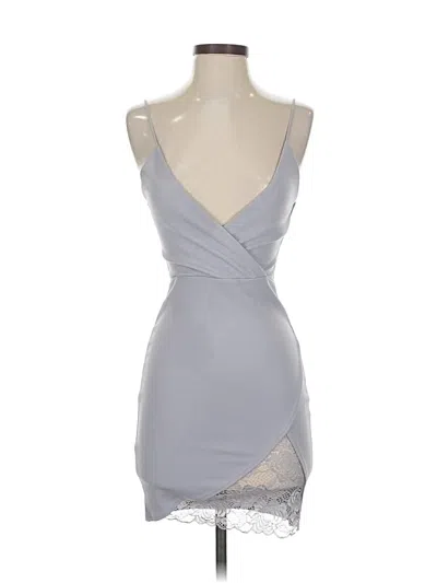 Pre-owned Missguided Cocktail Dress In Purple