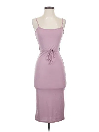 Pre-owned Missguided Cocktail Dress In Purple