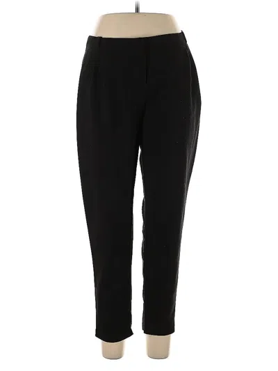 Pre-owned Missguided Dress Pants In Black