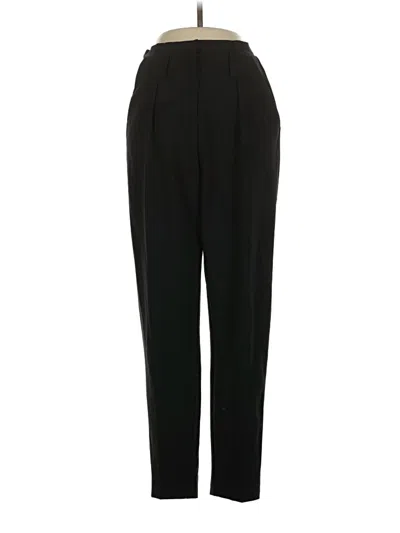 Pre-owned Missguided Dress Pants In Black