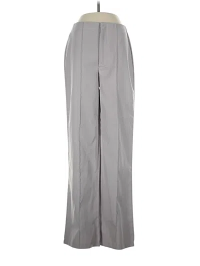 Pre-owned Missguided Dress Pants In Gray