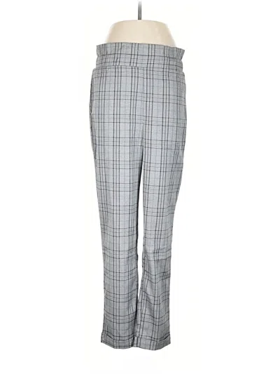 Pre-owned Missguided Dress Pants In Gray