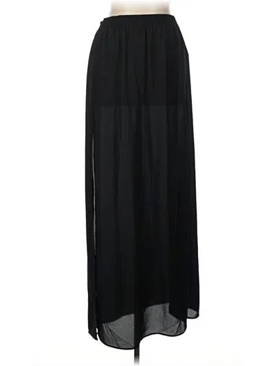 Pre-owned Missguided Formal Skirt In Black