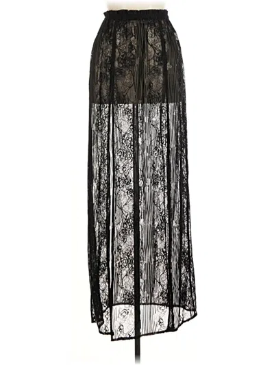 Missguided Formal Skirt In Black