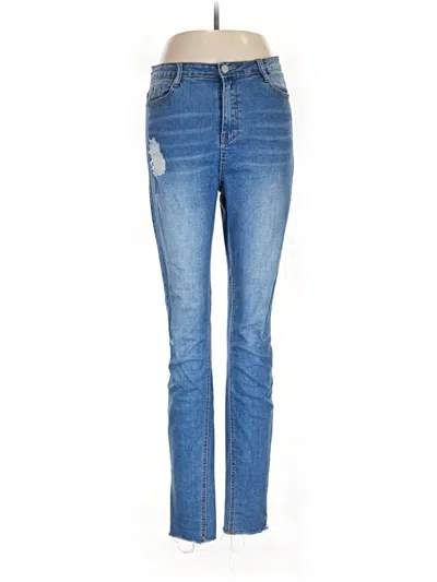 Pre-owned Missguided Jeans In Blue