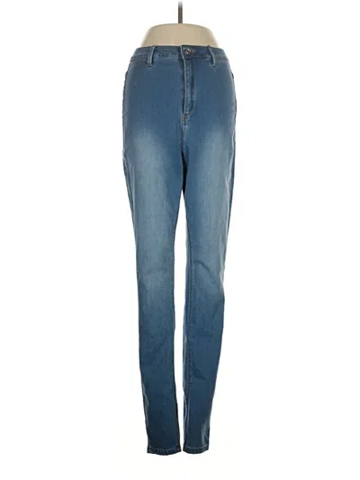 Pre-owned Missguided Jeans In Blue