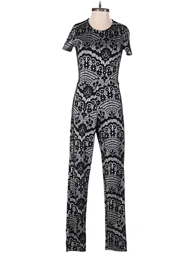 Pre-owned Missguided Jumpsuit In Black