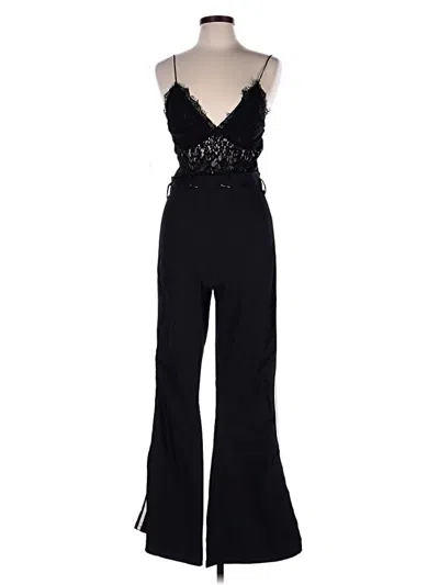 Pre-owned Missguided Jumpsuit In Black
