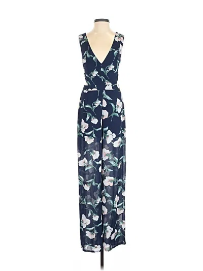 Pre-owned Missguided Jumpsuit In Blue