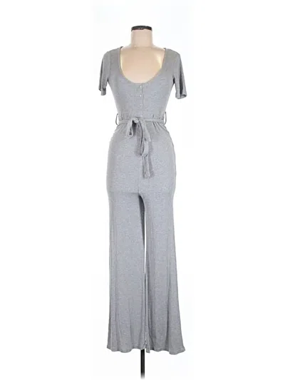 Pre-owned Missguided Jumpsuit In Gray