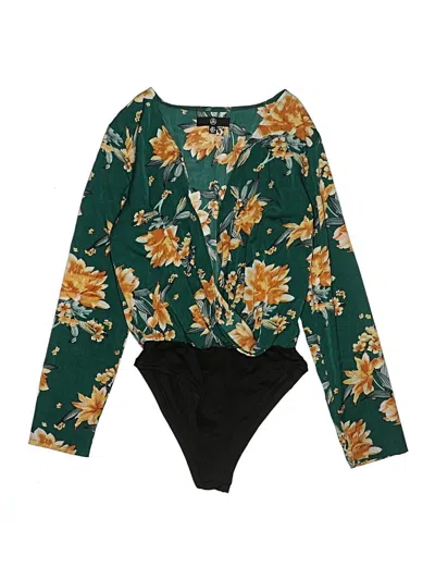Pre-owned Missguided Kimono In Teal