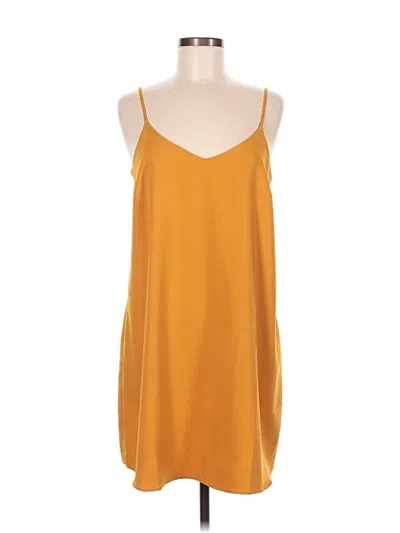 Pre-owned Missguided Kimono In Yellow