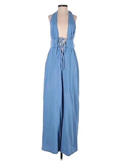 Pre-owned Missguided Overalls In Blue