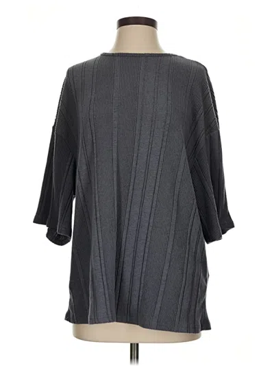 Pre-owned Missguided Poncho In Gray