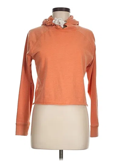 Pre-owned Missguided Pullover Hoodie In Orange
