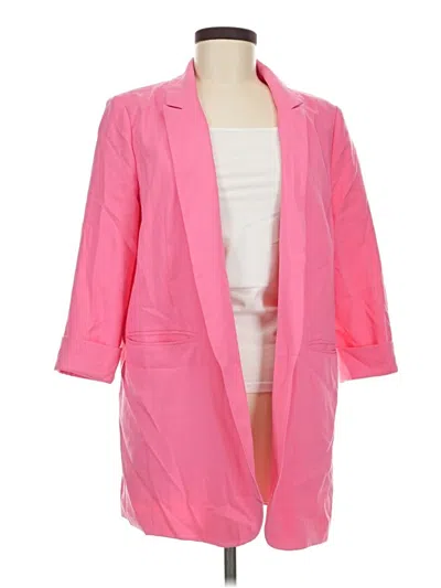 Pre-owned Missguided Raincoat In Pink