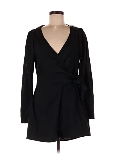 Missguided Romper In Black