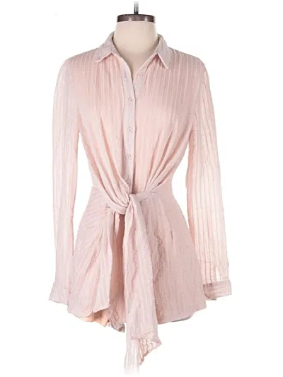 Pre-owned Missguided Romper In Pink