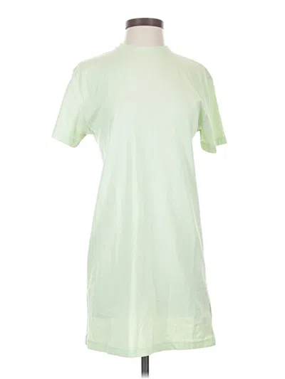Pre-owned Missguided Short Sleeve Turtleneck In Green