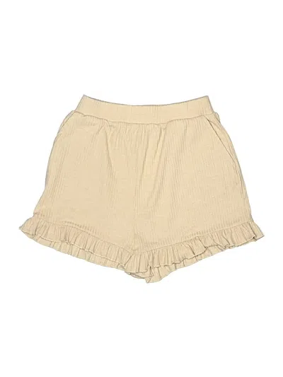 Pre-owned Missguided Shorts In Gold