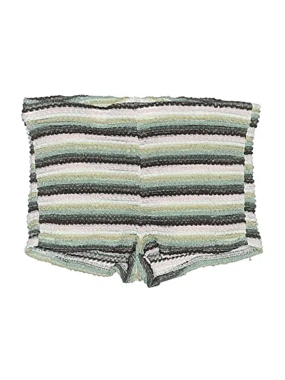 Pre-owned Missguided Shorts In Green