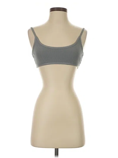 Pre-owned Missguided Sports Bra In Gray