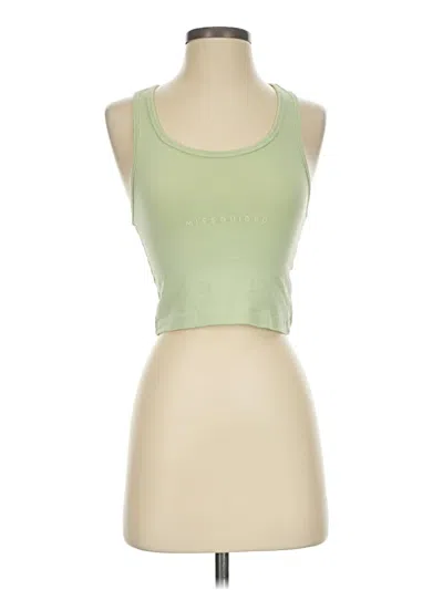 Pre-owned Missguided Sports Bra In Green