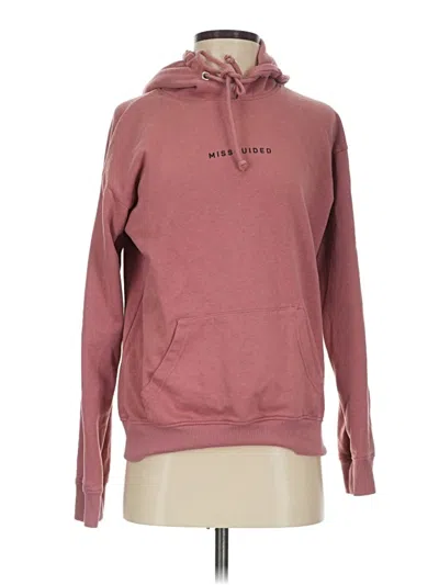Pre-owned Missguided Sweatshirt In Pink