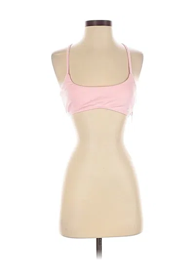 Missguided Swimsuit Top Pink Swimwear