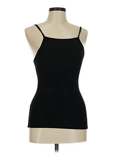 Pre-owned Missguided Tank Top Black Strapless Neckline Tops