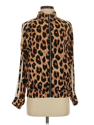 Pre-owned Missguided Track Jacket In Gold