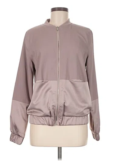 Pre-owned Missguided Track Jacket In Purple
